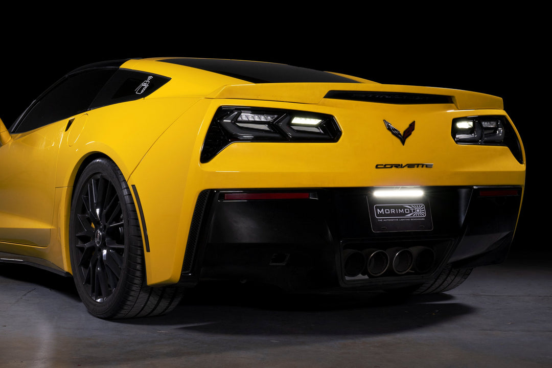 Chevrolet Corvette C7 (14-19): Morimoto XB LED Tail Lights (Smoked)-1