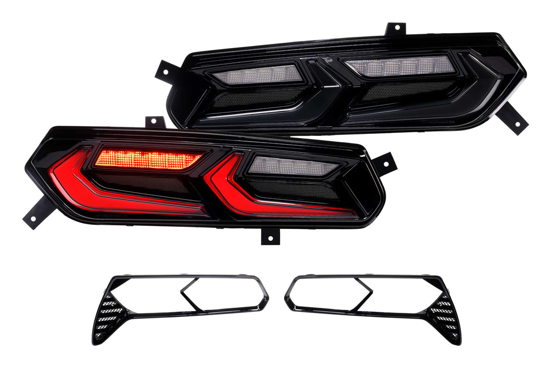 Chevrolet Corvette C7 (14-19): Morimoto XB LED Tail Lights (Smoked)-2