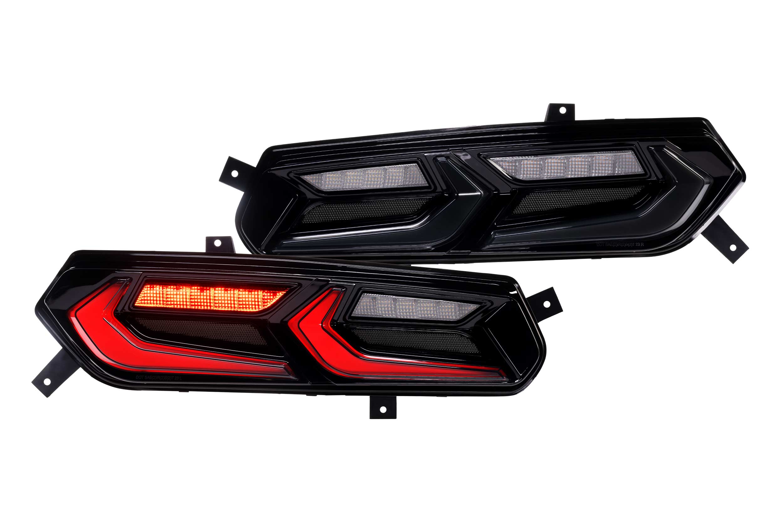 Chevrolet Corvette C7 (14-19): Morimoto XB LED Tail Lights (Smoked)-3