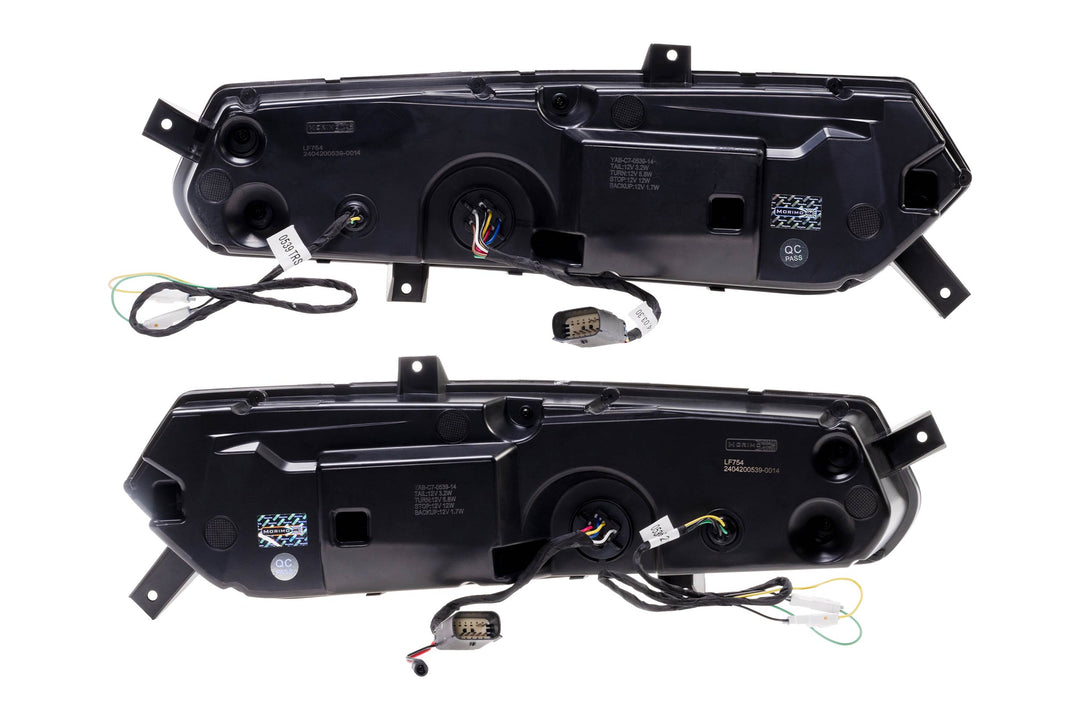 Chevrolet Corvette C7 (14-19): Morimoto XB LED Tail Lights (Smoked)-4