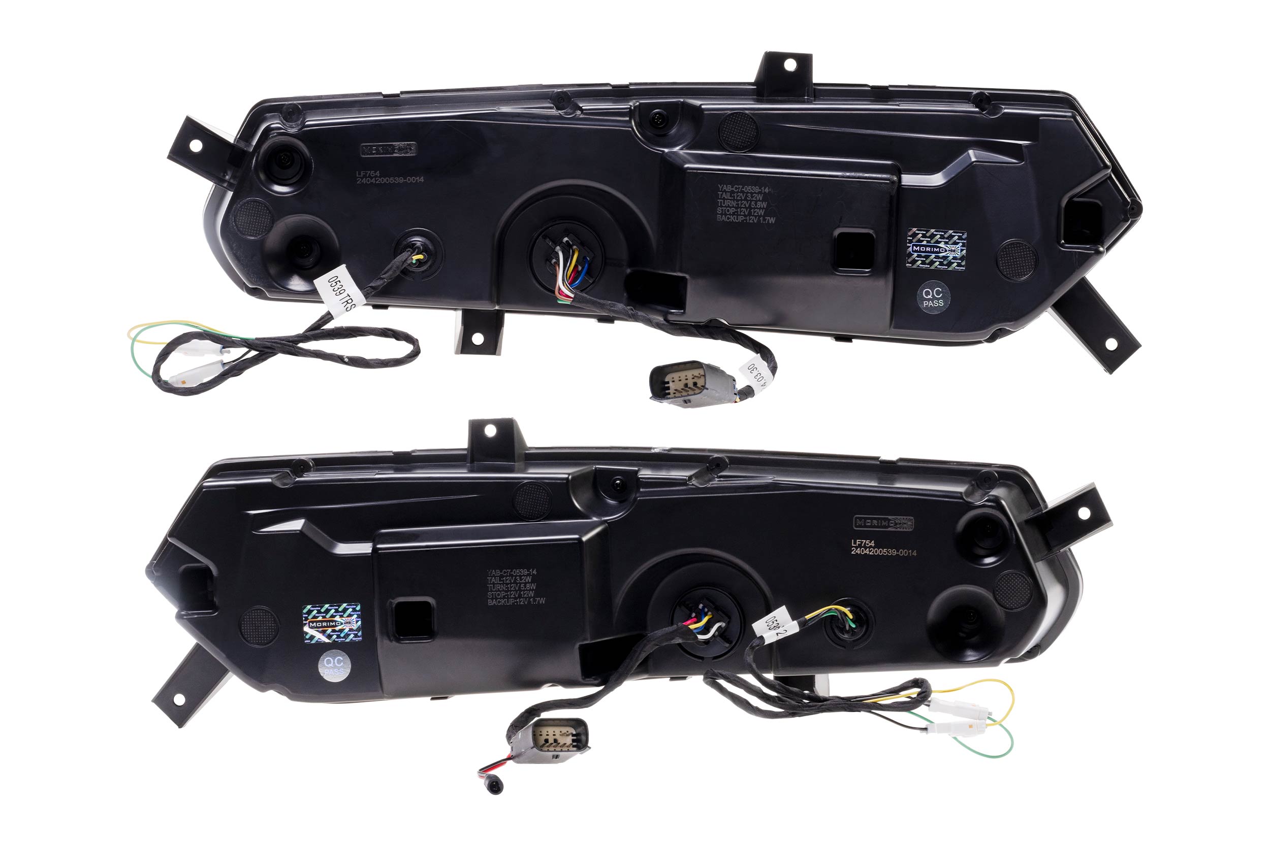 Chevrolet Corvette C7 (14-19): Morimoto XB LED Tail Lights (Smoked)-4