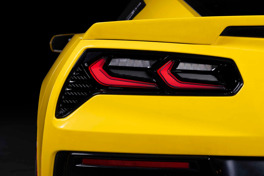 Chevrolet Corvette C7 (14-19): Morimoto XB LED Tail Lights (Smoked)-6
