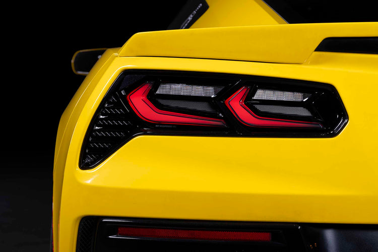 Chevrolet Corvette C7 (14-19): Morimoto XB LED Tail Lights (Smoked)-6