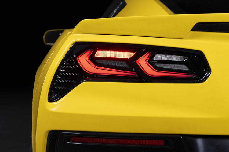 Chevrolet Corvette C7 (14-19): Morimoto XB LED Tail Lights (Smoked)-7
