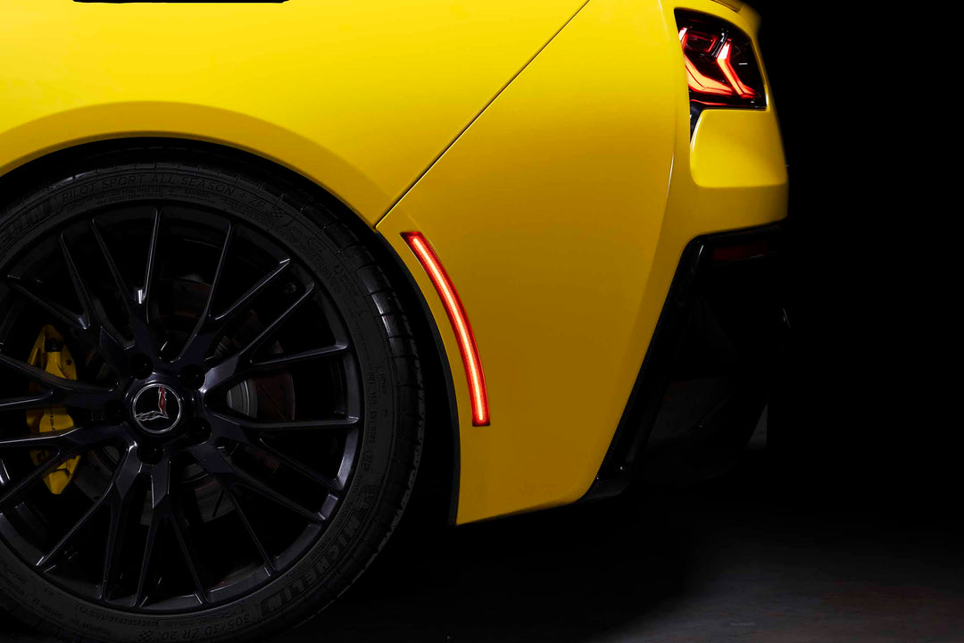 Chevrolet corvette C7 (14-19): XB LED Side Markers (Rear)-1