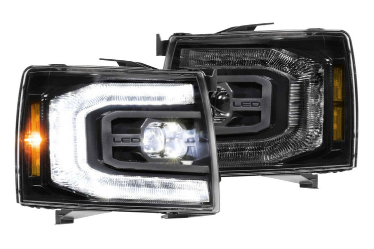 Chevrolet Silverado (07-13): Morimoto XB LED Headlights (Gen II)-2