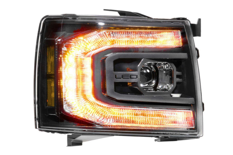 Chevrolet Silverado (07-13): Morimoto XB LED Headlights (Gen II)-5