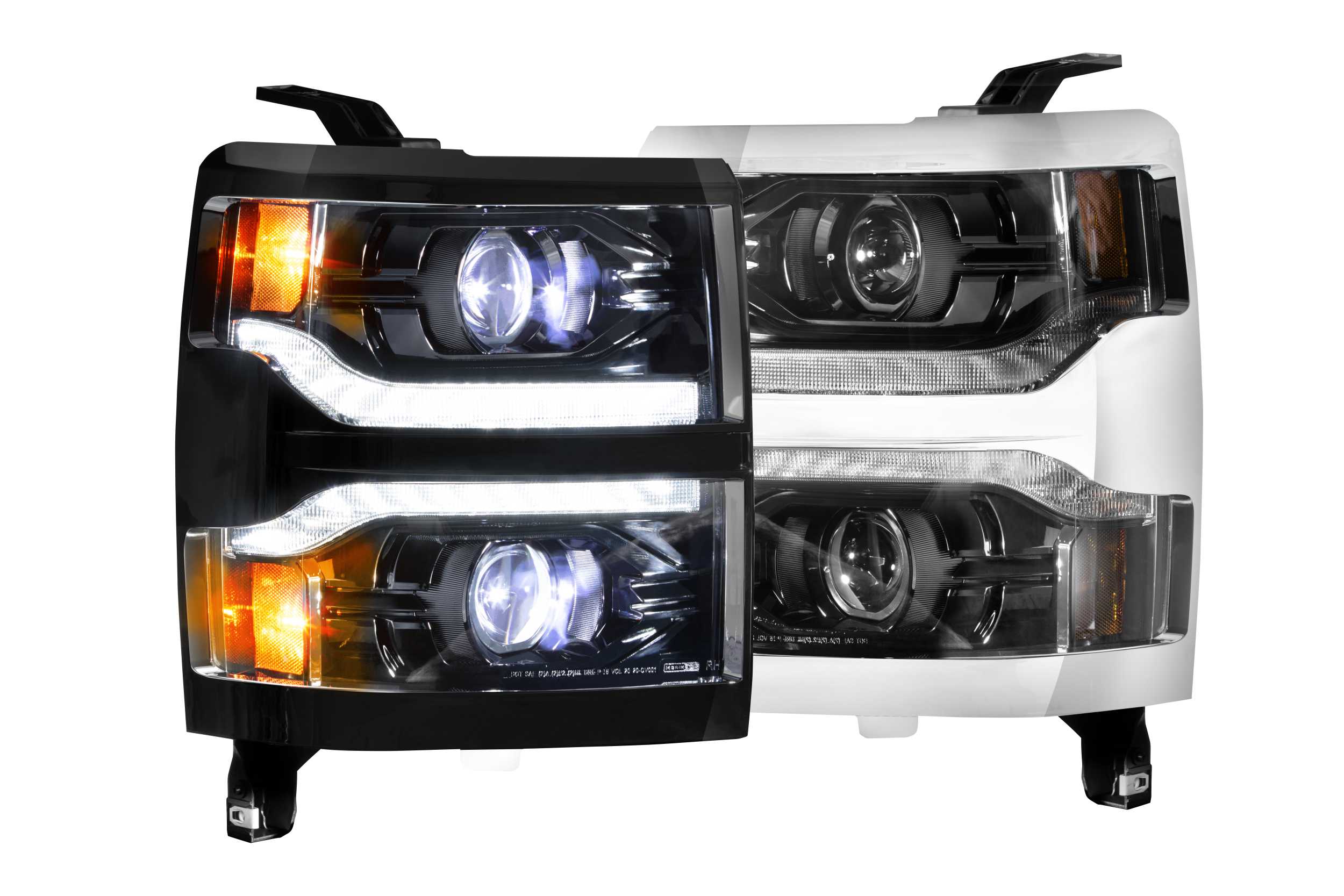 Chevrolet Silverado 1500 (14-15): Morimoto XB LED Headlights-2