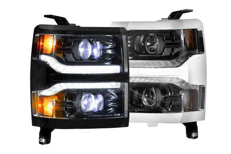 Chevrolet Silverado 1500 (14-15): Morimoto XB LED Headlights-2