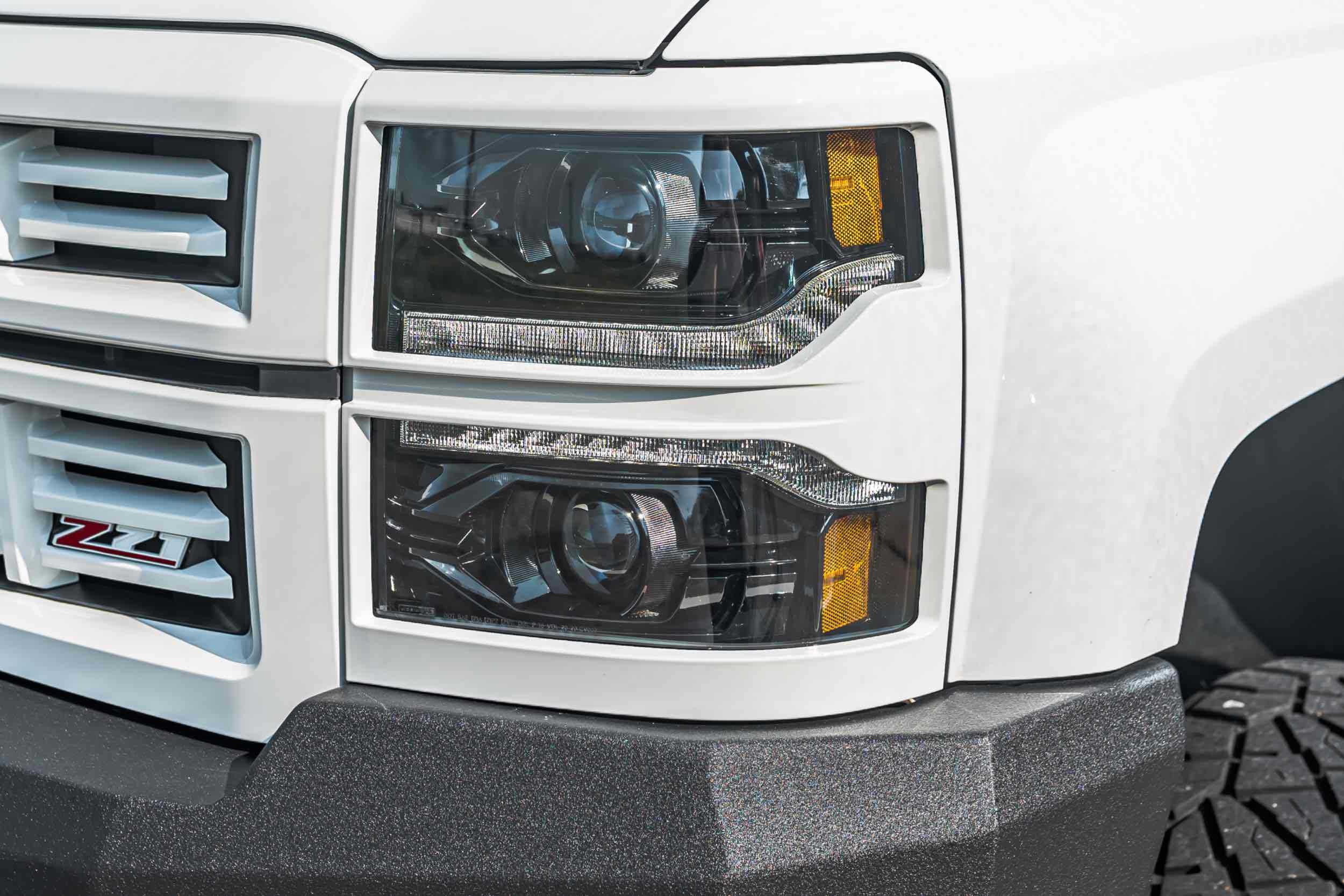 Chevrolet Silverado 1500 (14-15): Morimoto XB LED Headlights-6