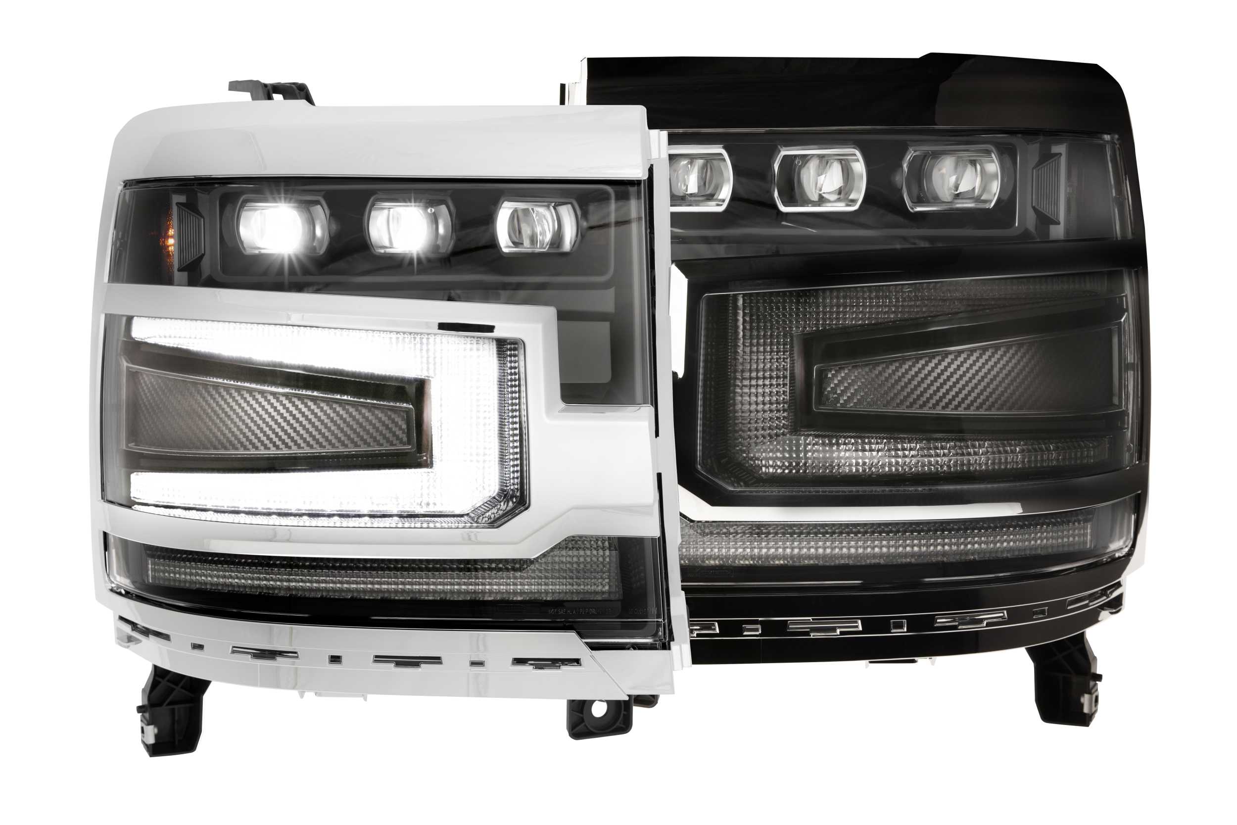Chevrolet Silverado 1500 (16-18): Morimoto XB LED Headlights-2