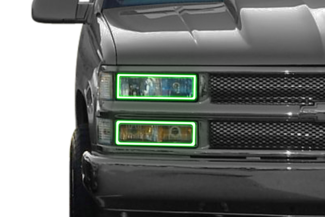 Chevrolet Silverado (88-99): Profile Prism Fitted Halos (Kit)-LED38