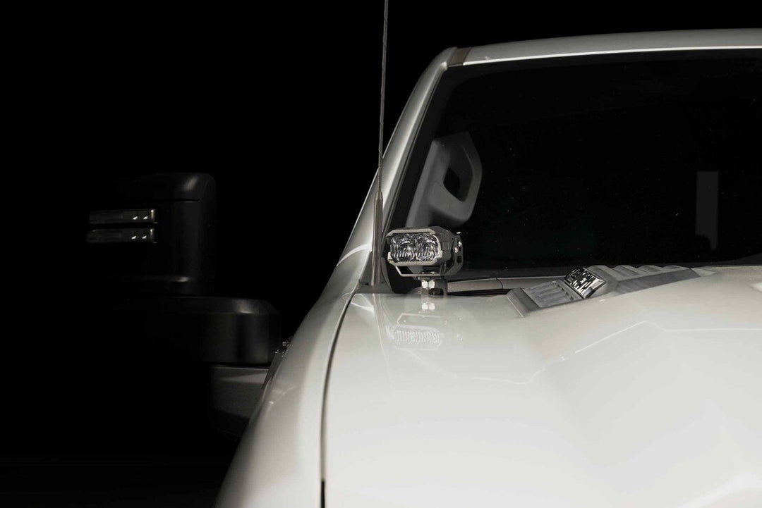 Chevrolet Silverado HD 2020-2024: Morimoto 2Banger LED Ditch Light System-16