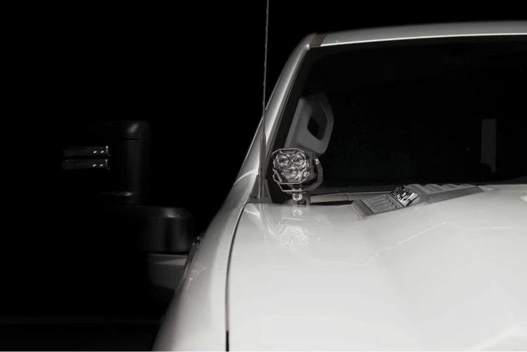 Chevrolet Silverado HD 2020-2024: : Morimoto 4Banger LED Ditch Light System-15