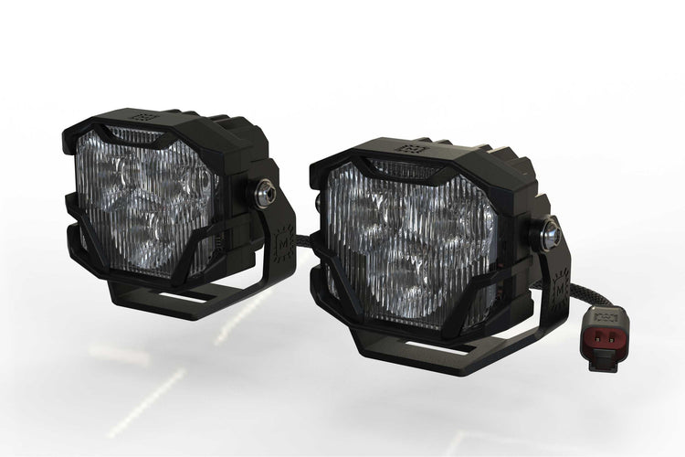 Chevrolet Silverado HD 2020-2024: : Morimoto 4Banger LED Ditch Light System-2