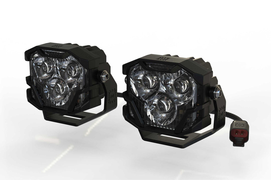 Chevrolet Silverado HD 2020-2024: : Morimoto 4Banger LED Ditch Light System-4