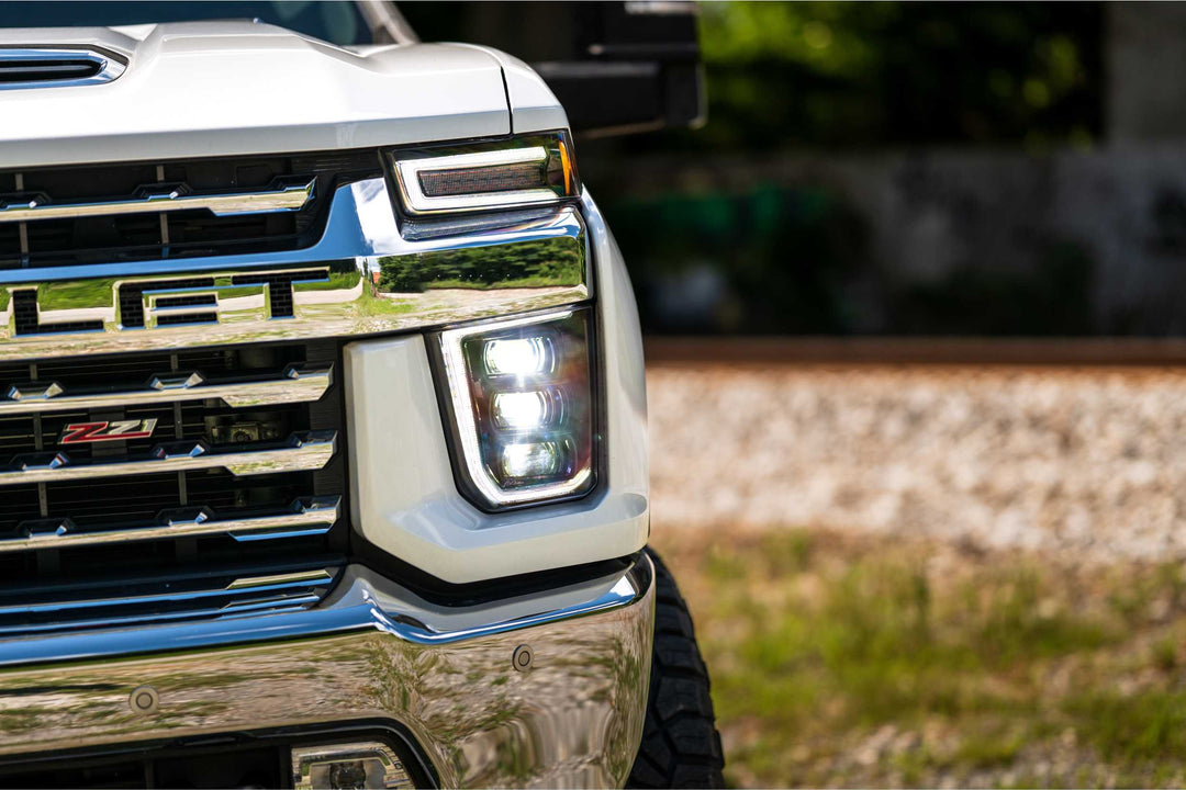 Chevrolet Silverado HD (2020-2024): Morimoto XB LED Headlights-4