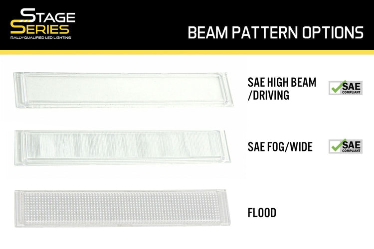 Clear Outer Lens for Stage Series Light Bars Diode Dynamics-