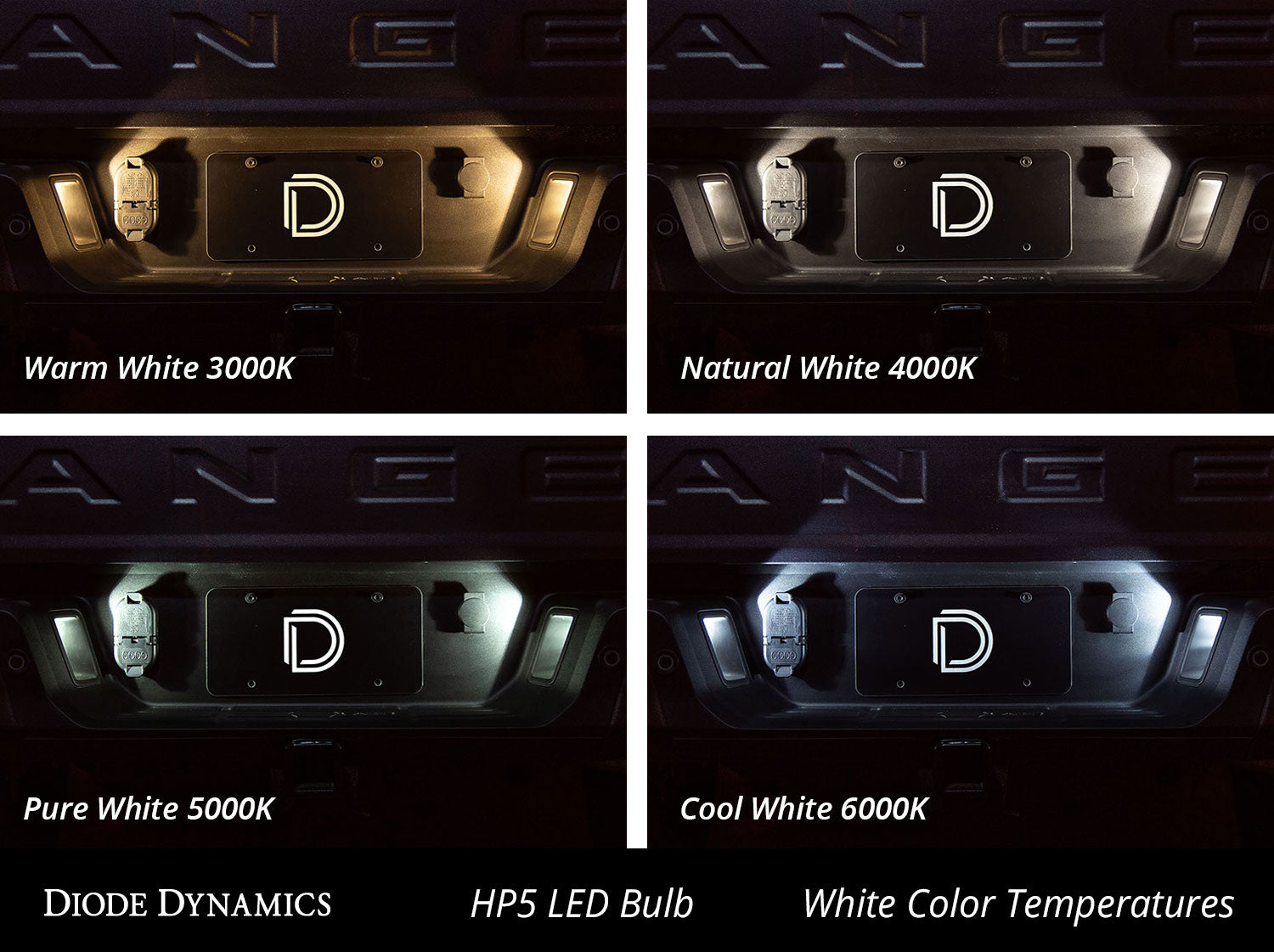 Cool White 194 LED Bulb HP5 Diode Dynamics-