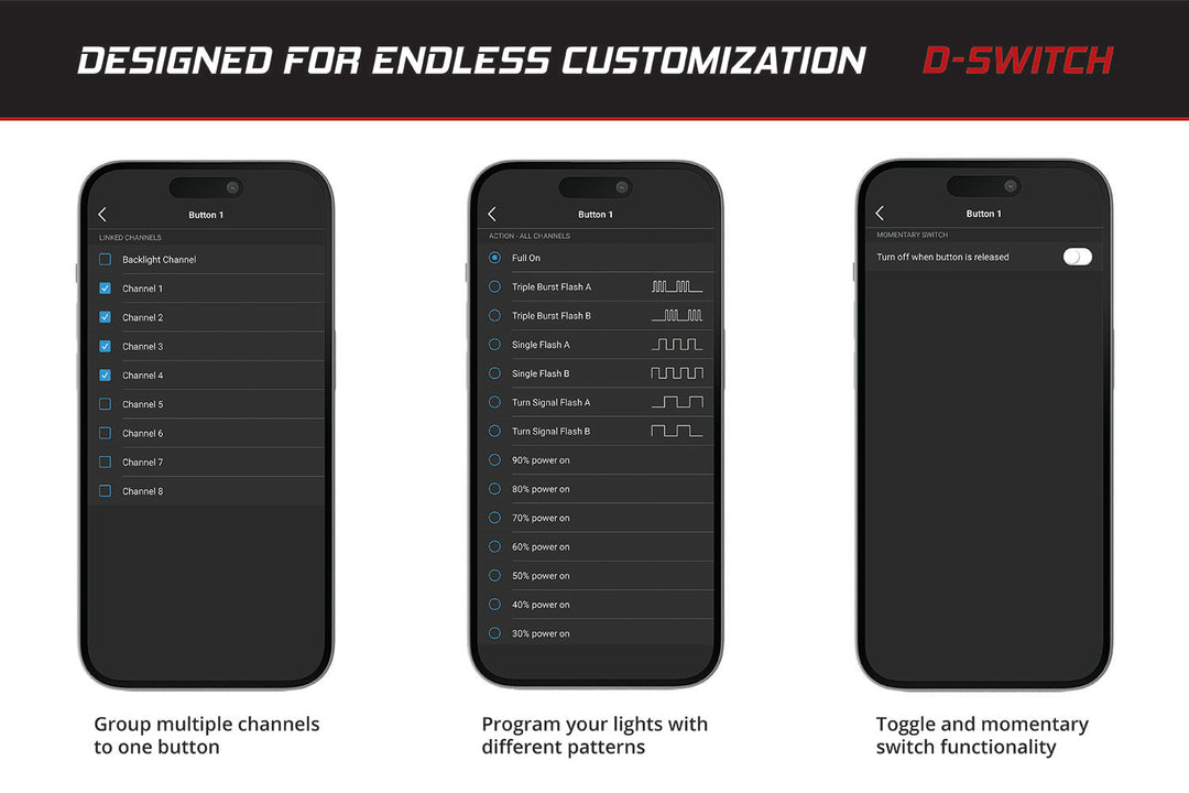 Diode Dynamics D-Switch Kit for 2016-2023 Toyota Tacoma