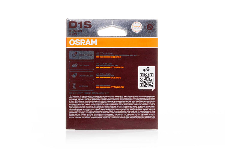 D1S: Osram 66140 Night Breaker 220 (4200K / Set)-3
