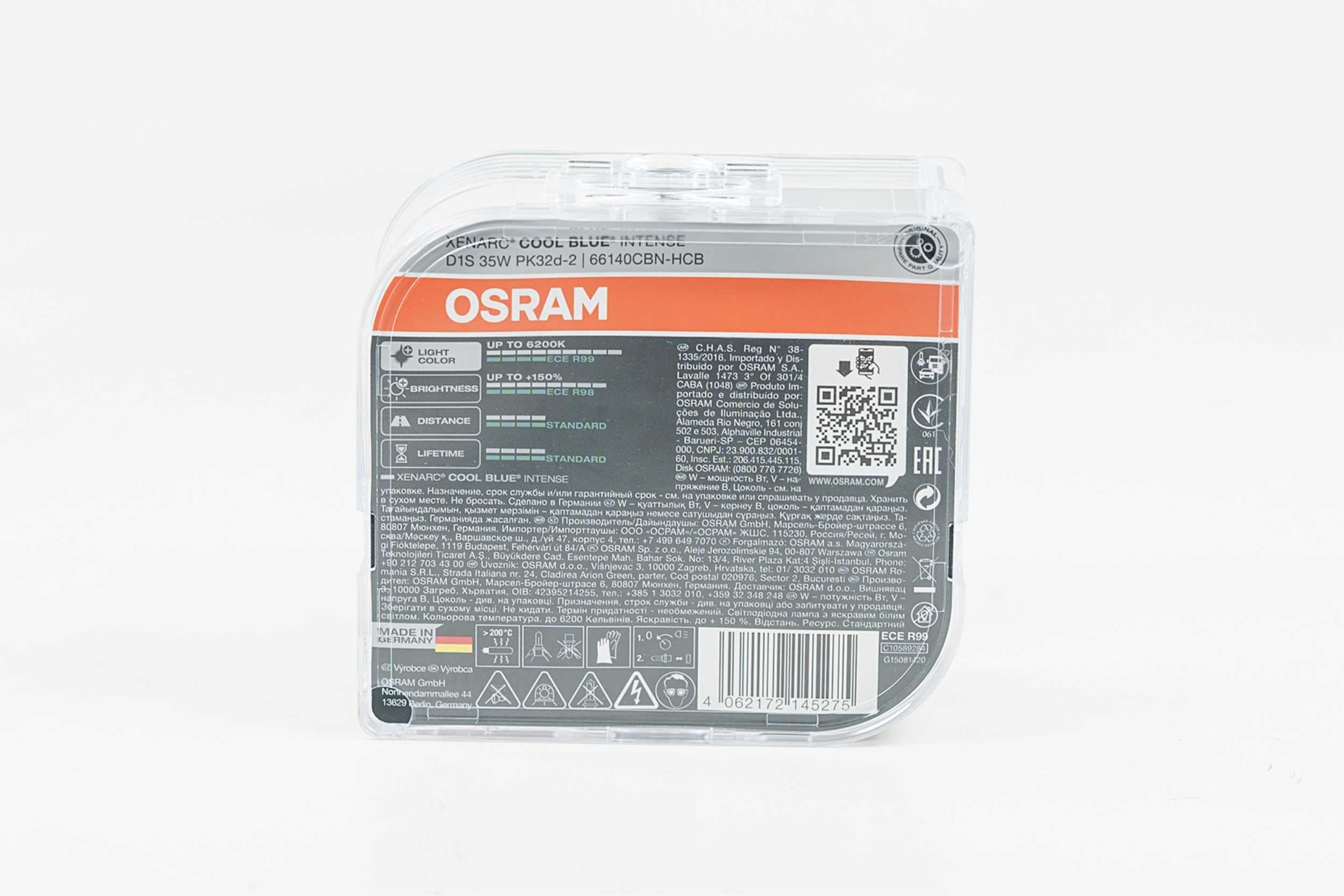 D1S: Osram 66140CBN (6200K / Duobox)-66140CBN