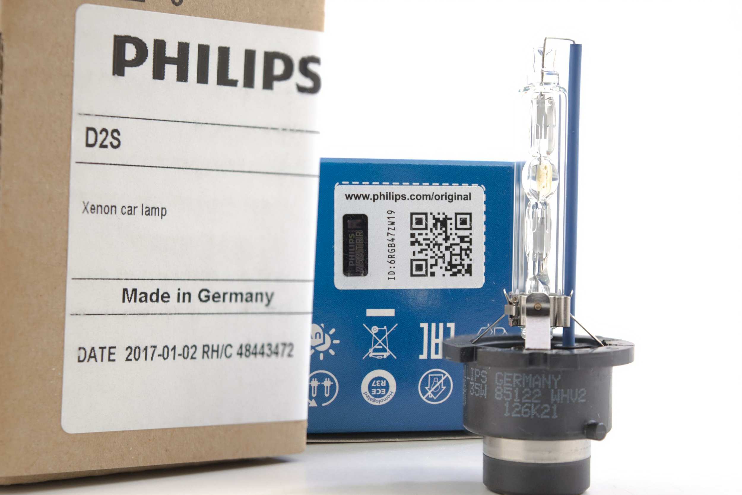 D2S: Philips 85122 WHV2 (5000K)-6