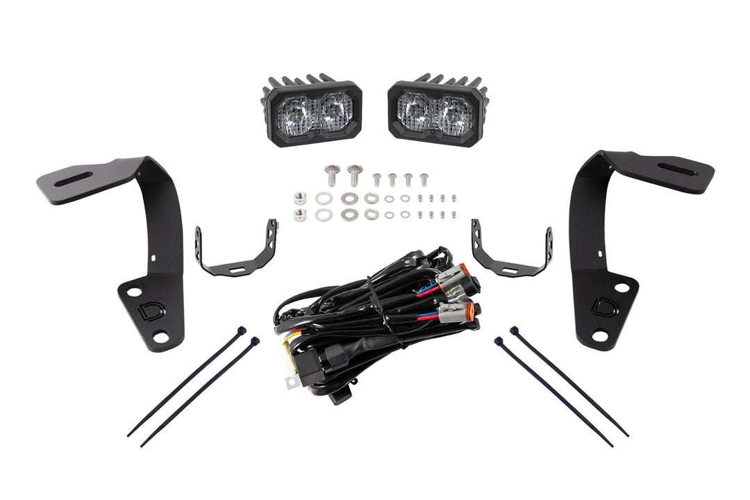 Stage Series Backlit Ditch Light Kit for 2010-2024 Toyota 4Runner