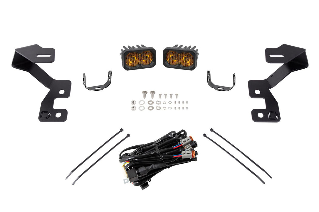 Stage Series Backlit Ditch Light Kit for 2021-2024 Ford Bronco Sport