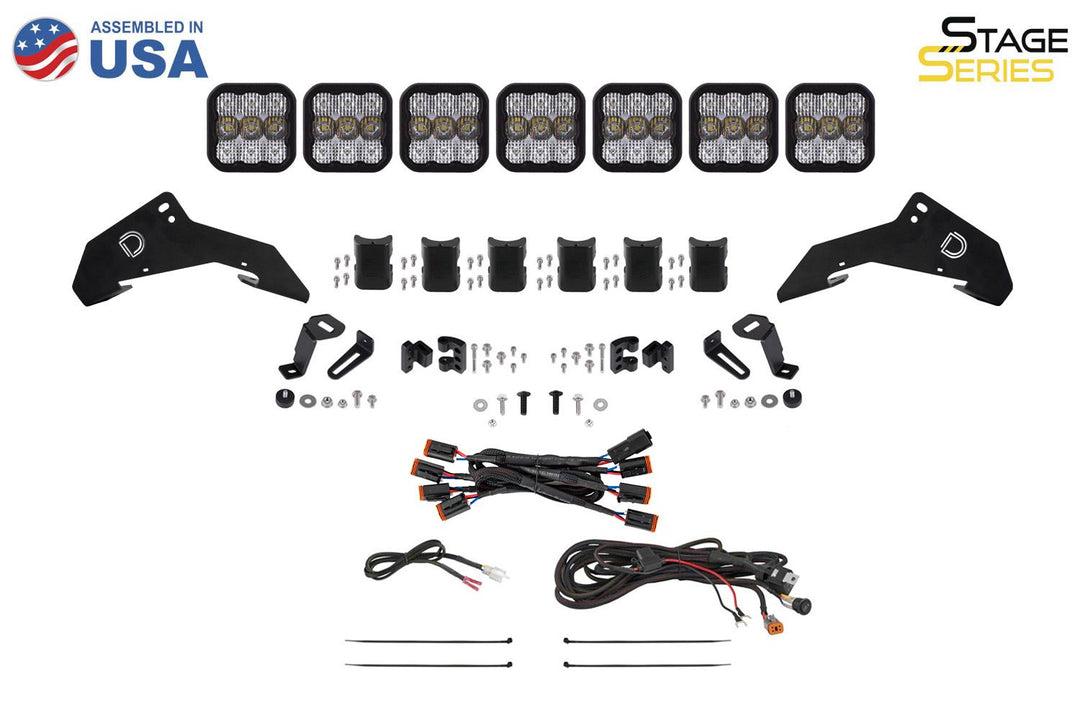 Diode Dynamics SS5 CrossLink Roof Lightbar Kit for 2019-2024 Honda Talon