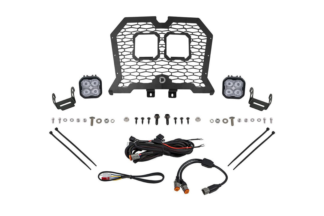 Diode Dynamics Stage Series LED Grille Kit for 2019-2024 Polaris RZR XP