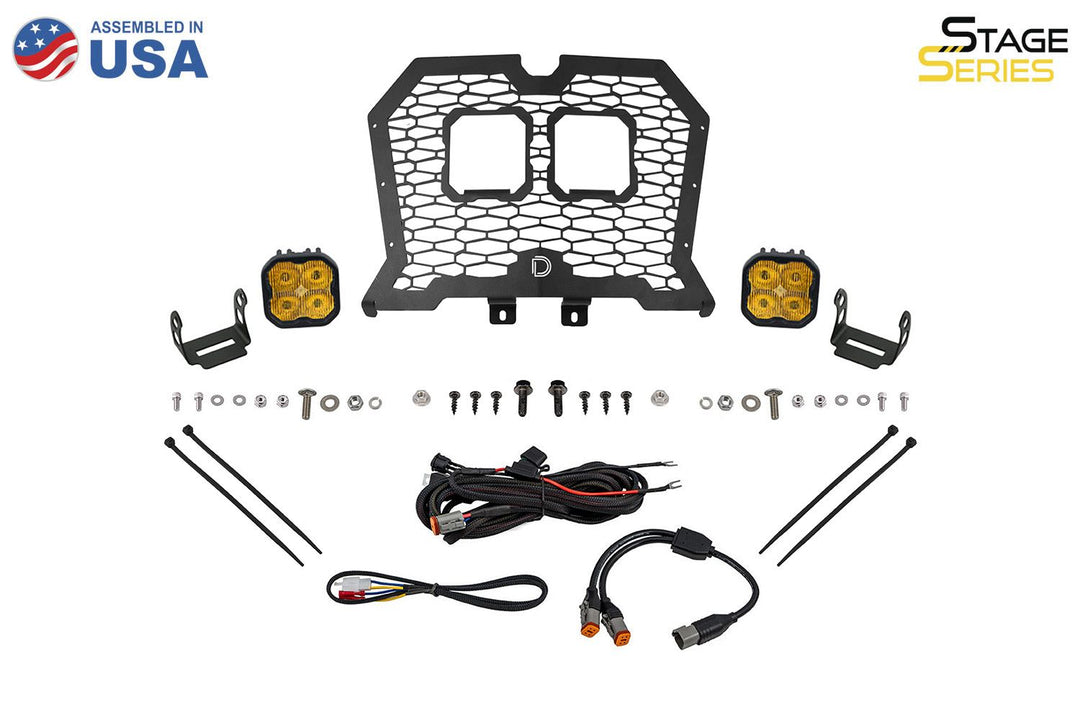 Diode Dynamics Stage Series LED Grille Kit for 2019-2024 Polaris RZR XP