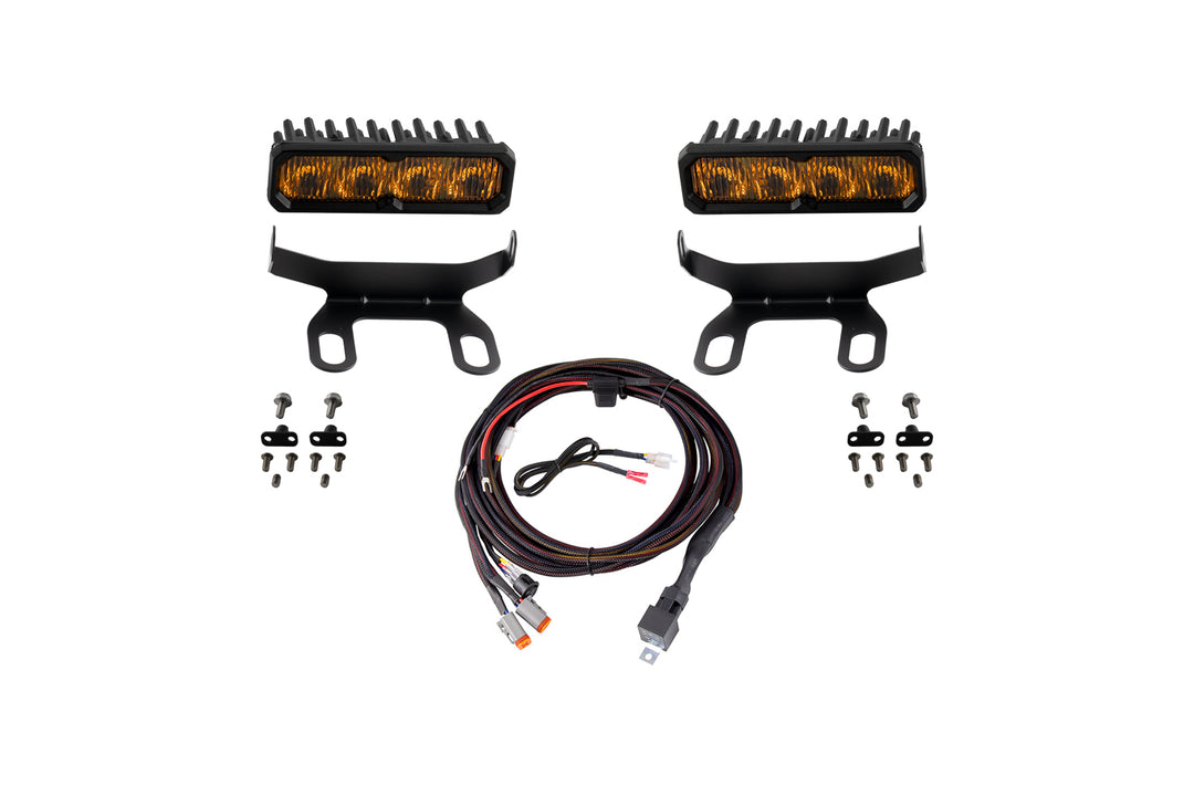 Diode Dynamics 2013-2018 Dodge Ram Standard SAE/DOT LED Lightbar Kit