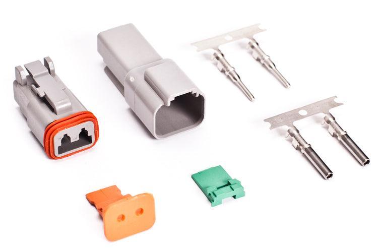 Deutsch Connector Kit 2-Pin 16-22 Gauge Diode Dynamics-1