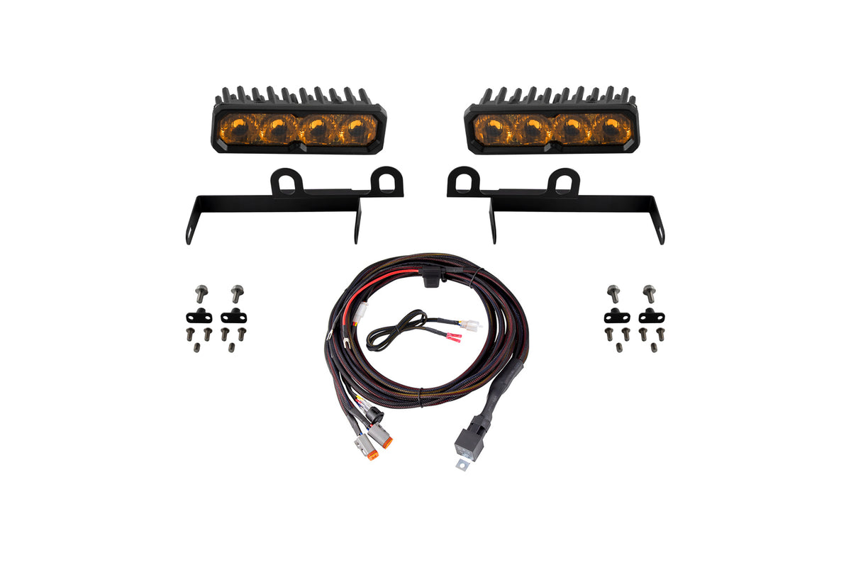 Diode Dynamics 2013-2018 Dodge Ram Sport/Express SAE/DOT LED Lightbar Kit-DD8866-3