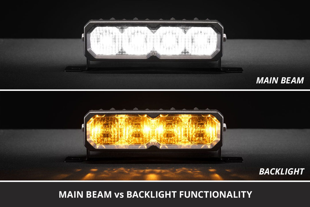 Diode Dynamics 2013-2018 Dodge Ram Standard SAE/DOT LED Lightbar Kit-6