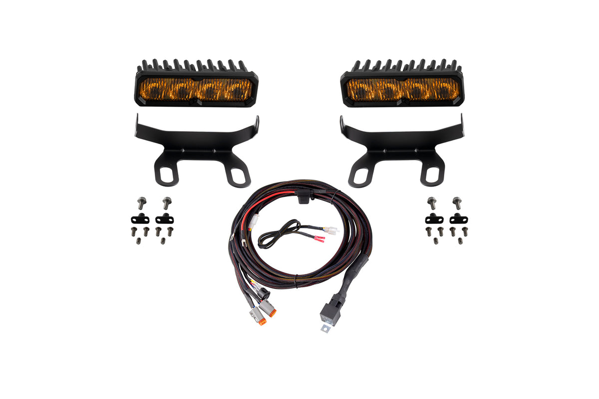 Diode Dynamics 2013-2018 Dodge Ram Standard SAE/DOT LED Lightbar Kit-DD8862-4
