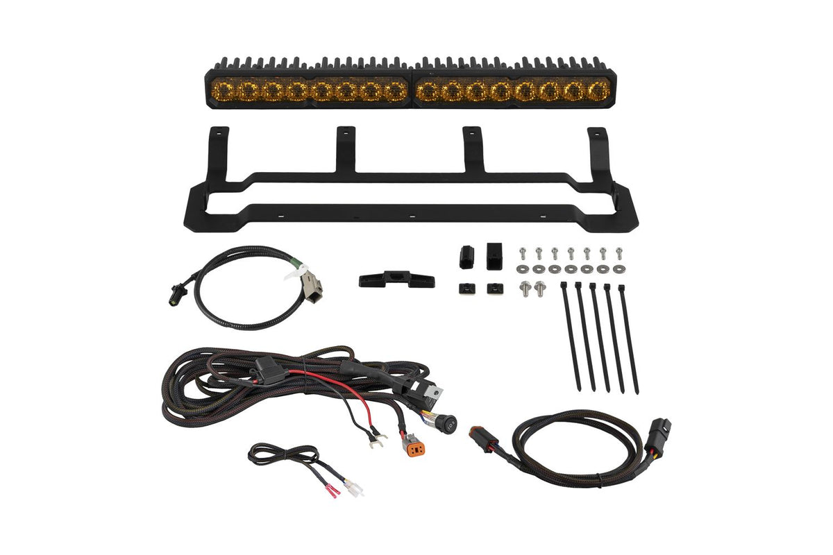 Diode Dynamics 4Runner 2025+ TRD Pro Grille SS20-3