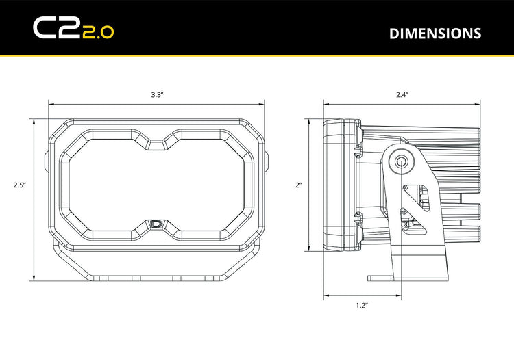 Diode Dynamics C2R Standard LED Pod-9