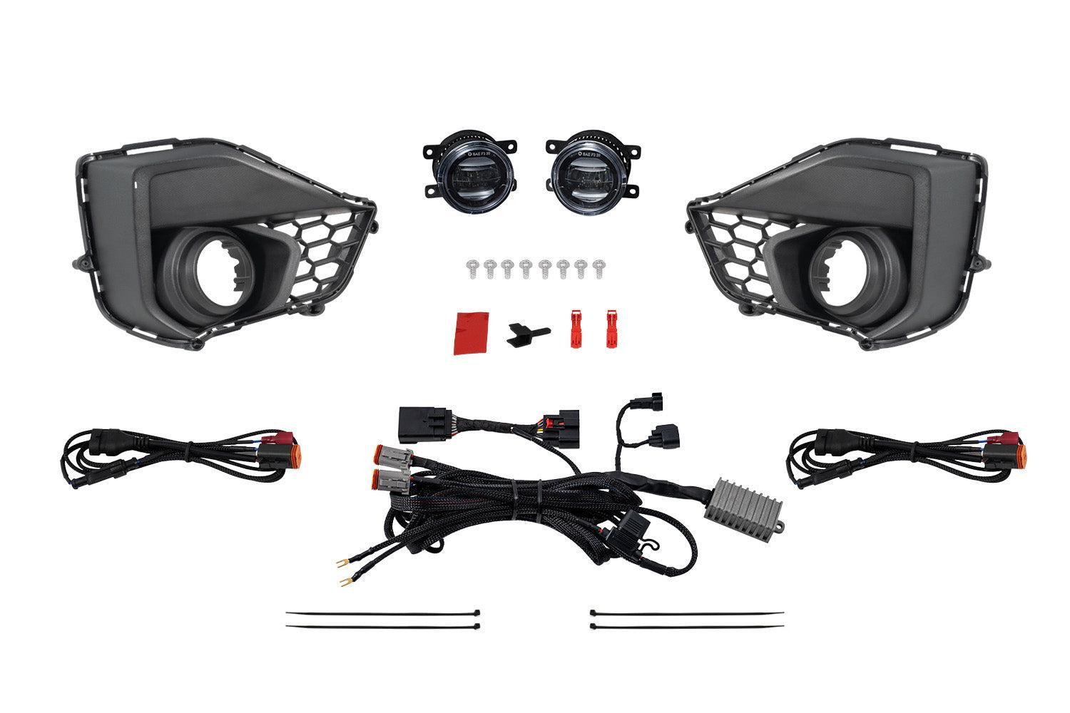 Diode Dynamics Elite Series Add-On Fog Lamp Kit for 2024 Ford Mustang-2