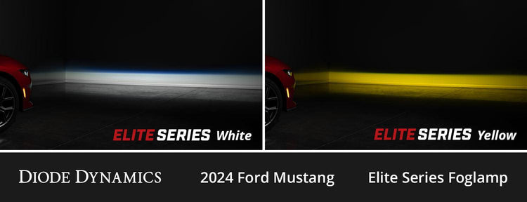 Diode Dynamics Elite Series Add-On Fog Lamp Kit for 2024 Ford Mustang-8