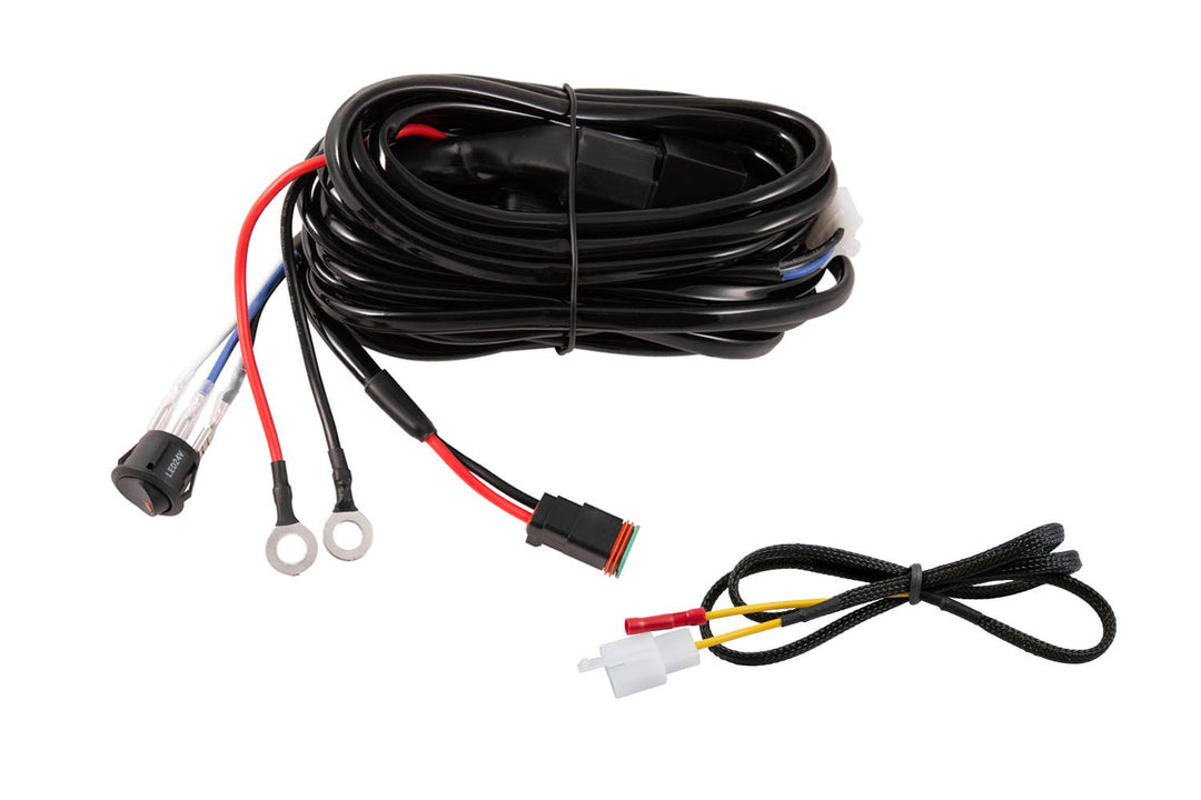 Diode Dynamics Heavy Duty Single Output 2-Pin Offroad Wiring Harness-1