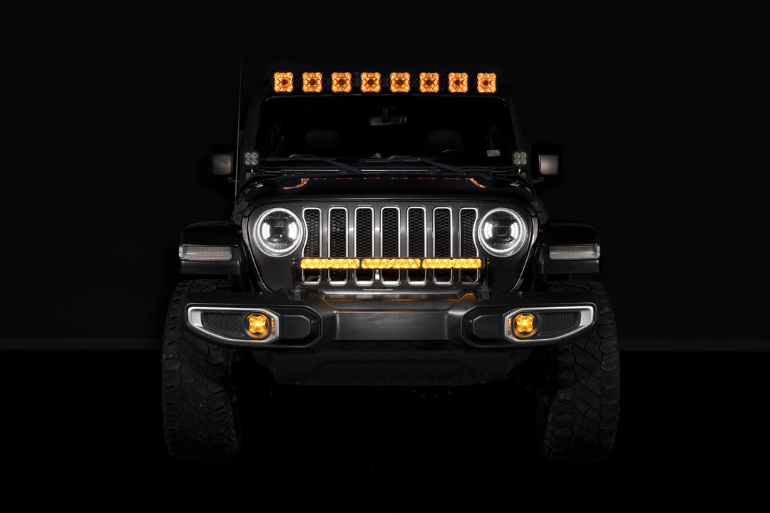 Diode Dynamics Jeep Wrangler JL/ Gladiator JT 2018+ SS30 Bumper LED Kit-1