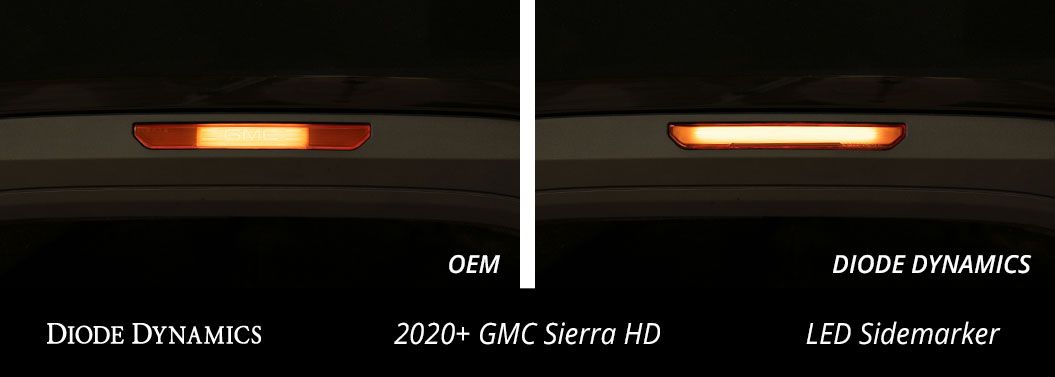 Diode Dynamics LED Sequential Sidemarkers for 2024+ GMC Sierra HD /Canyon-10