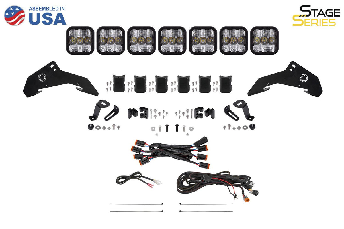 Diode Dynamics SS5 CrossLink Roof Lightbar Kit for 2019-2024 Honda Talon-2