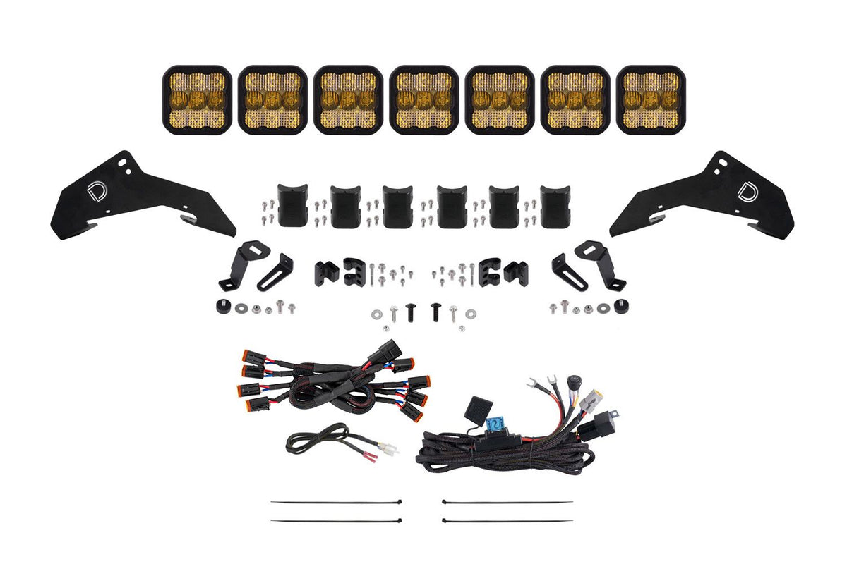 Diode Dynamics SS5 CrossLink Roof Lightbar Kit for 2019-2024 Honda Talon-3