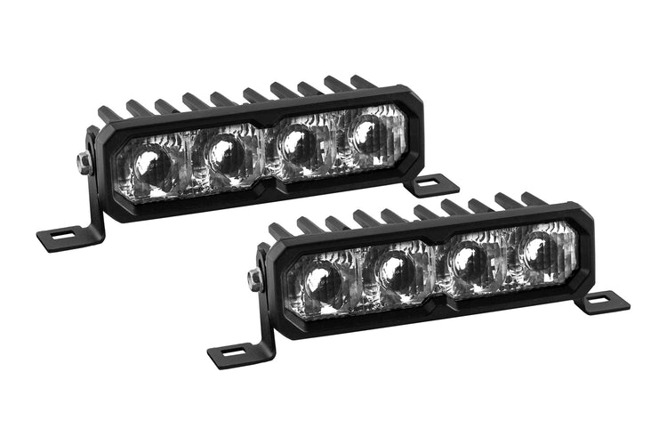 Diode Dynamics SS6 SAE/DOT White LED Light Bar (pair)-DD8132P-1