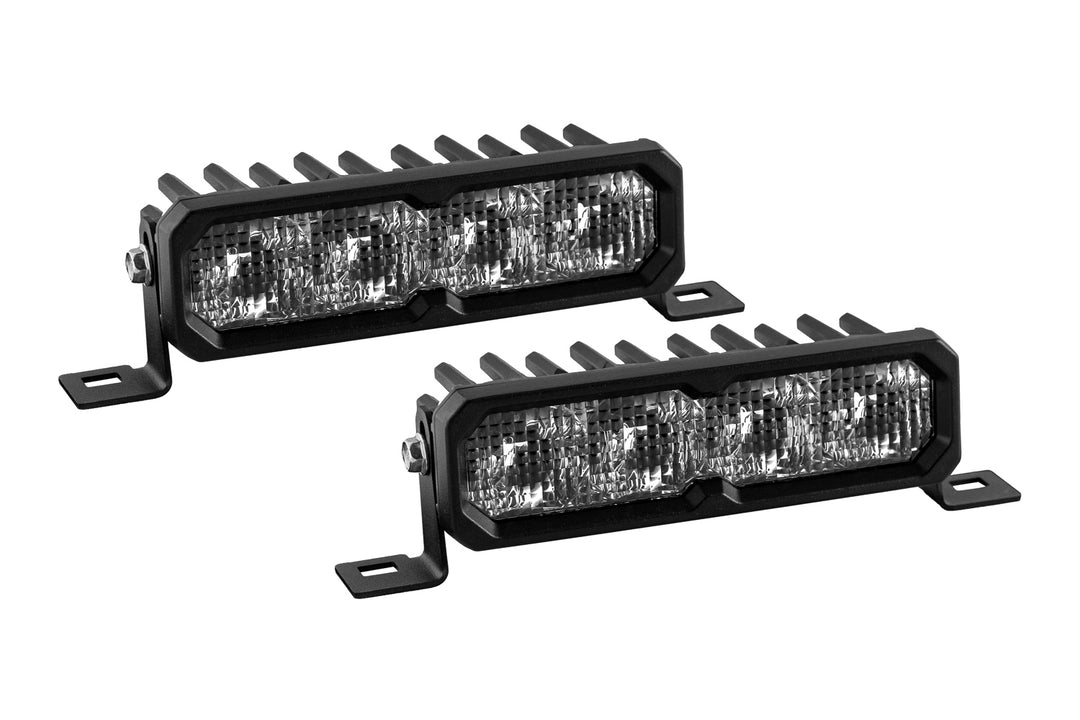 Diode Dynamics SS6 SAE/DOT White LED Light Bar (pair)-DD8136P-3