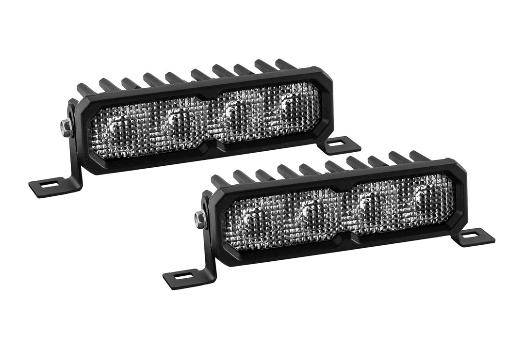 Diode Dynamics SS6 SAE/DOT White LED Light Bar (pair)-DD8139P-4