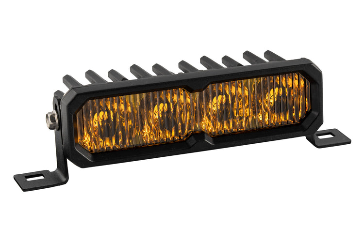 Diode Dynamics SS6 SAE/DOT Yellow LED Light Bar (single)-DD8135S-2